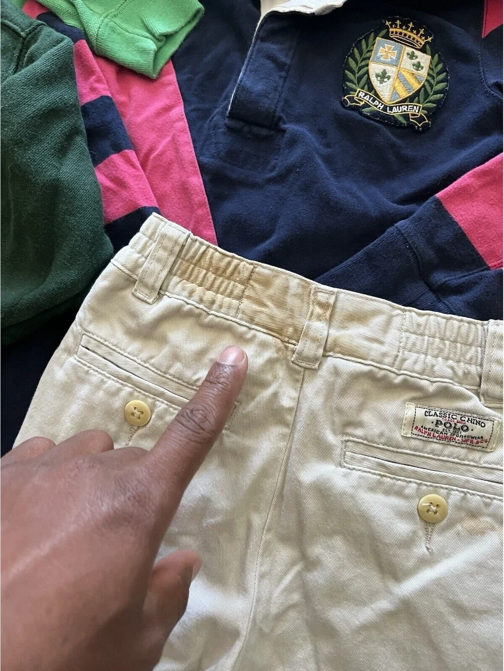 Polo Ralph Lauren Kids Bundle Tops & Chino Pants Set⁠